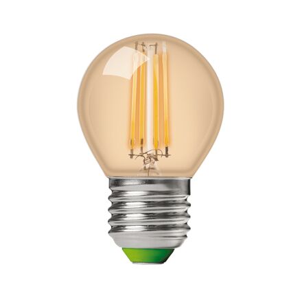 Філаментна лампа EUROLAMP LED G45 5W 530 Lm E27 4000K deco 2шт
