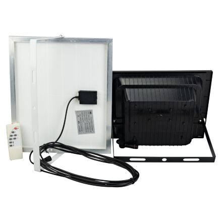 Прожектор світлодіодний з сонячною панеллю TIGER-100 100W 6400K