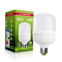 Високопотужна світлодіодна лампа EUROELECTRIC Plastic 40W E27 6500K 220V
