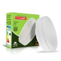 Світлодіодна лампа Eurolamp LED GX53 8W 3000K