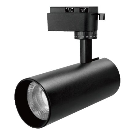 Світлодіодний світильник трековий BREMEN-30 3CCT 30W чорний
