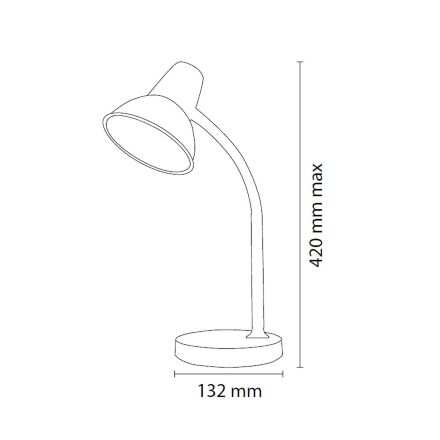 Світильник настільний LED BESTE 5W червоний