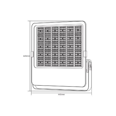 Прожектор світлодіодний BORNEO-400 400W 6400K