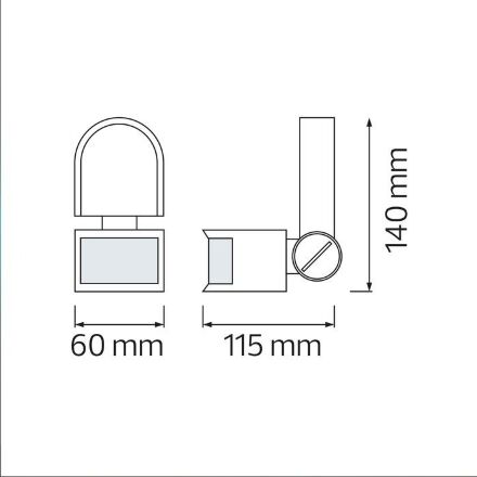 Датчик CORONA чорний