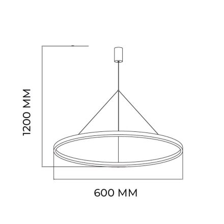 Світлодіодна люстра RAIMOND-55 55W