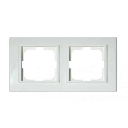 Рамка 2-на біла MINA