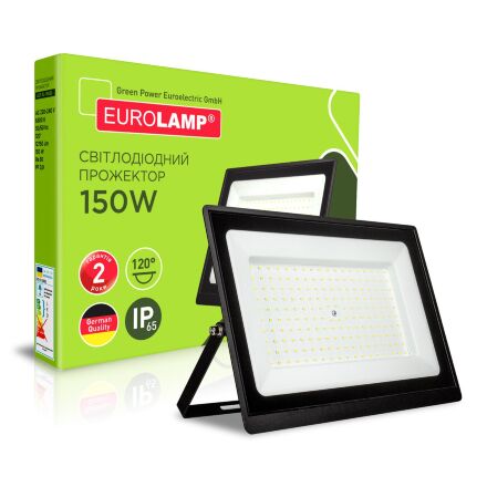 Прожектор EUROLAMP з радіатором LED SMD "B" 150W 12750Lm 6500K