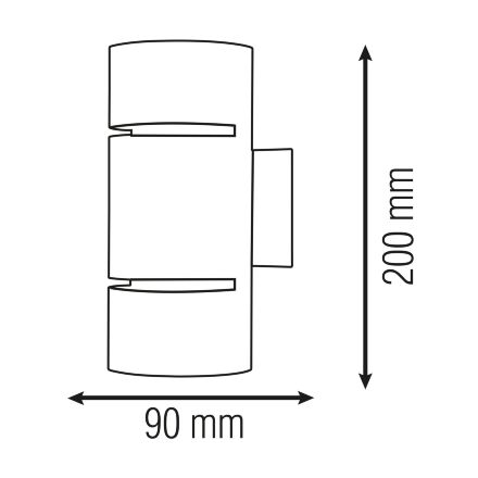 Світлодіодний світильник настінний MAESTRO