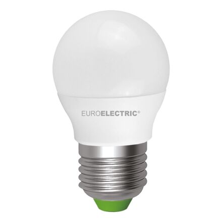 Світлодіодна лампа EUROELECTRIC LED G45 5W E27 4000K 220V