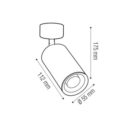 Світильник-спот VERONA білий