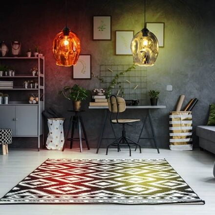 Світильник підвісний METEOR круглий мідний