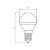 Світлодіодна лампа EUROELECTRIC LED G45 5W E14 4000K 220V