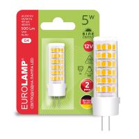 Світлодіодна капсульна лампа EUROLAMP LED силікон G4 5W 500Lm 4000K 12V
