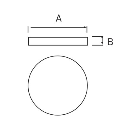 Світильник накладний HAZEL-32 білий