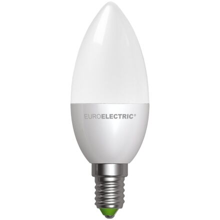 Світлодіодна лампа EUROELECTRIC LED CL 6W E14 4000K 220V