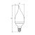 Світлодіодна лампа EUROELECTRIC LED CW 6W E14 4000K 220V