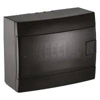 Щиток зовнішній 8 авт. чорний