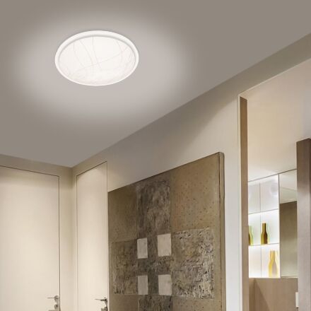 EUROLAMP LED Світильник круглий накладний матовий Milky T22 20W 4000K