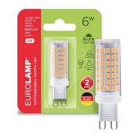 Світлодіодна лампа EUROLAMP LED G9 6W 600Lm 4000K