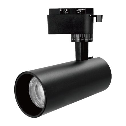 Світлодіодний світильник трековий BREMEN-20 3CCT 20W чорний