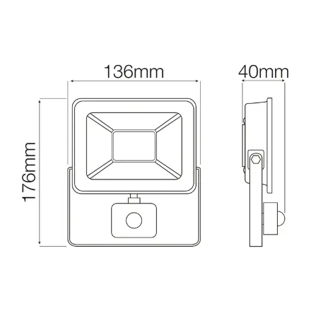 Прожектор світлодіодний ASLAN/S-30 30W