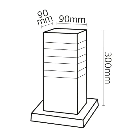 Світильник садово-парковий PALMERA/S2 Е27