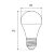 Світлодіодна лампа EUROELECTRIC LED A60 12W 960Lm SENSOR E27 4000K з датчиком руху