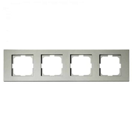 Рамка 4-на GRANO антрацит