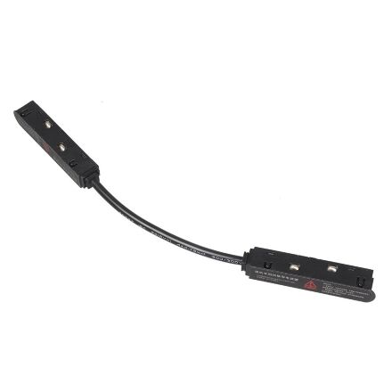 Кутовий конектор живлення для магнітного шинопровода MAGNET-C1 чорний