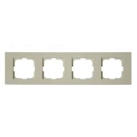 Рамка 4-на кремова GRANO