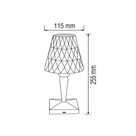 Світильник настільний LED INTER-3CCT 1W
