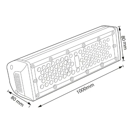 Світильник промисловий вологозахищений підвісний ZEUGMA-200