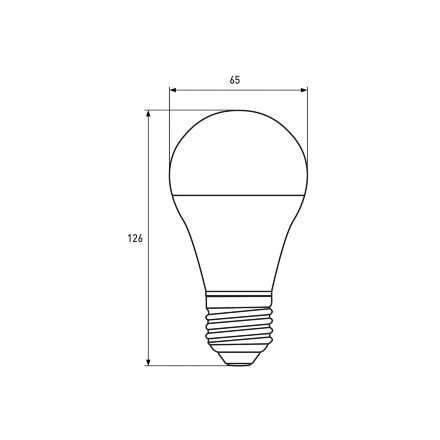Світлодіодна лампа Eurolamp LED A60 15W 1375 Lm E27 4000K