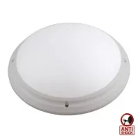 Світильник пластиковий Акуа Опал Круг сірий