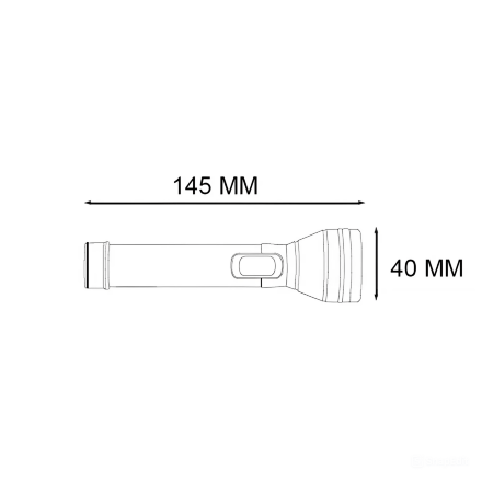Ліхтарик ручний TORRES-1 1W