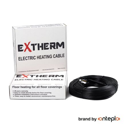 Нагрівальний кабель двожильний Extherm ETT ECO 30-2190, 73 м. пог.