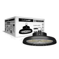 Індустріальний світильник LED UFO IP65 150W 22500Lm 5000K EUROLAMP