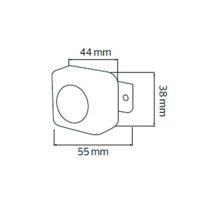 Датчик SANDERO білий