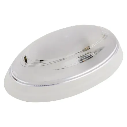 Світильник пластиковий Овал Нінова білий