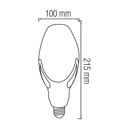 Світлодіодна лампа промислова SPACE-40