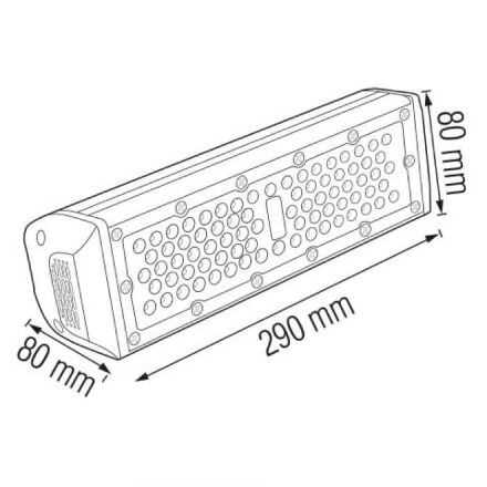 Світильник промисловий вологозахищений підвісний ZEUGMA-50